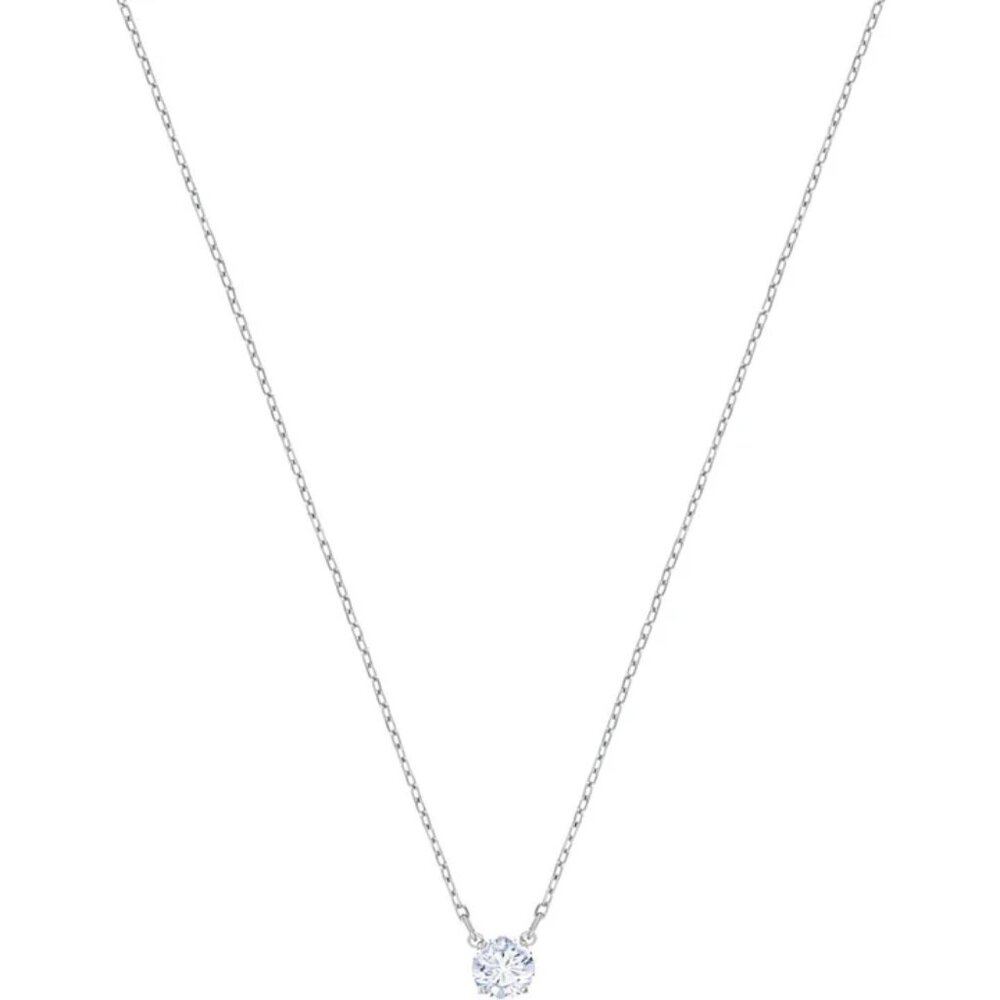 Swarovski Jewelry Attract Round Necklace White Rhodium Plating - Picture 8 of 15